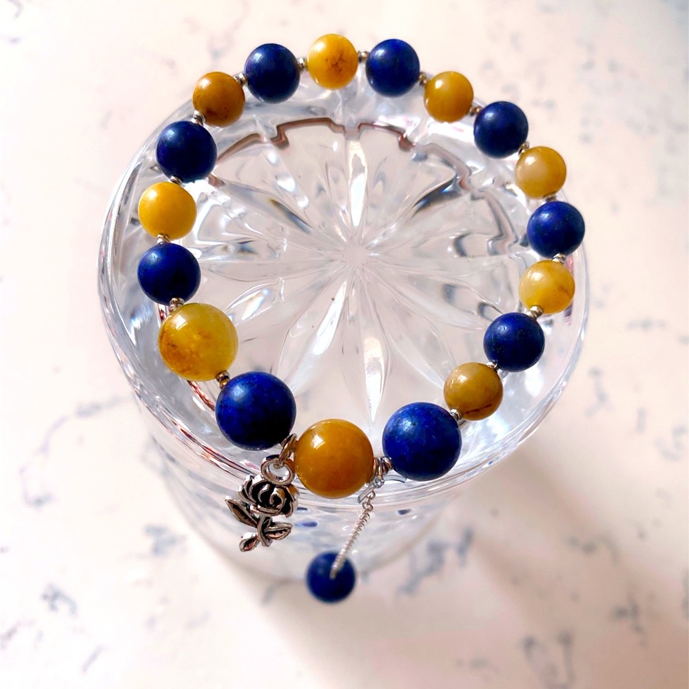 Handmade chakra beads bracelet